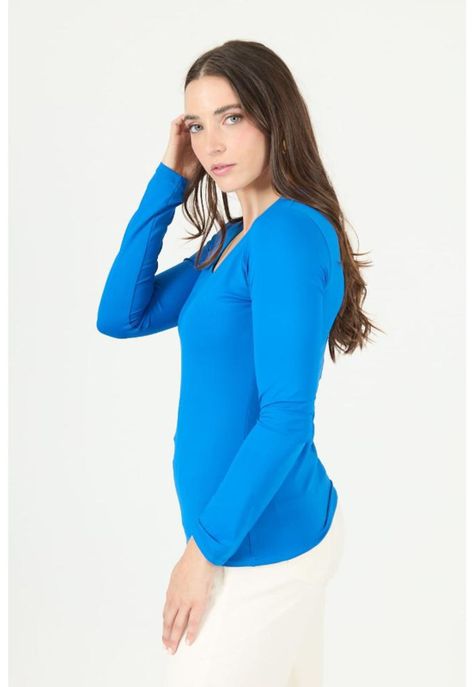 Polera azulina PRIVILEGE 2305-2