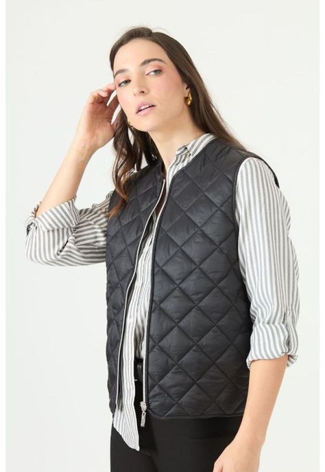 Parka negra PRIVILEGE 2338-1