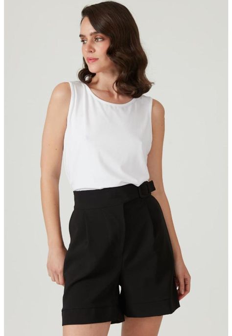 Shorts mom negro-1