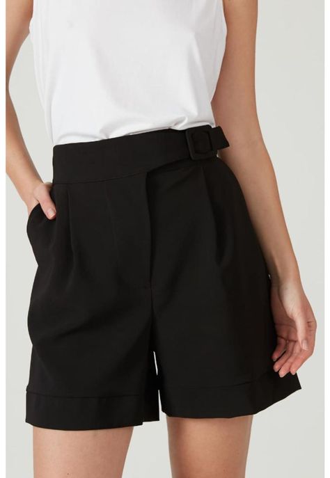 Shorts mom negro-4
