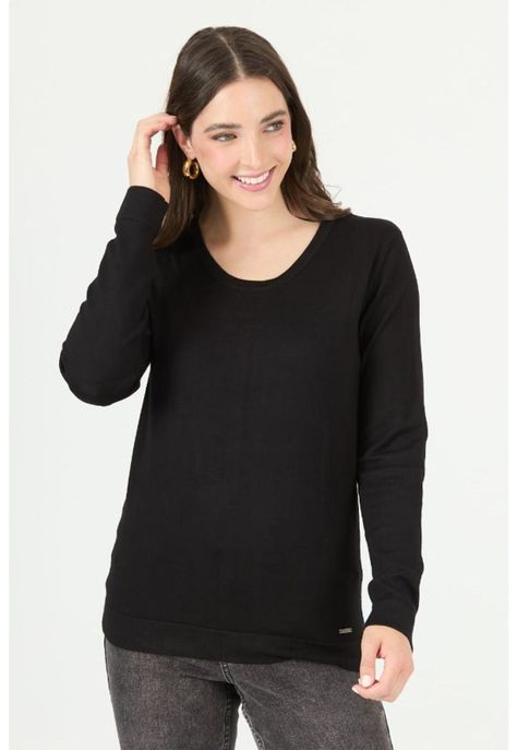 Sweater negro PRIVILEGE 2453-1