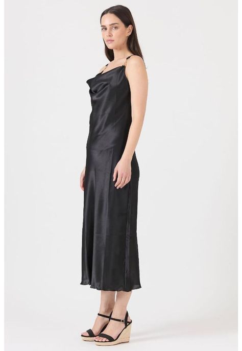 Vestido negro PRIVILEGE 1147-1
