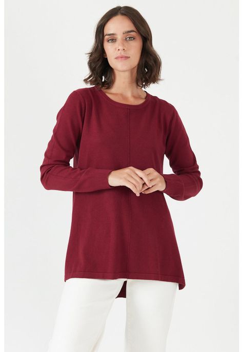 Sweater burdeo-0
