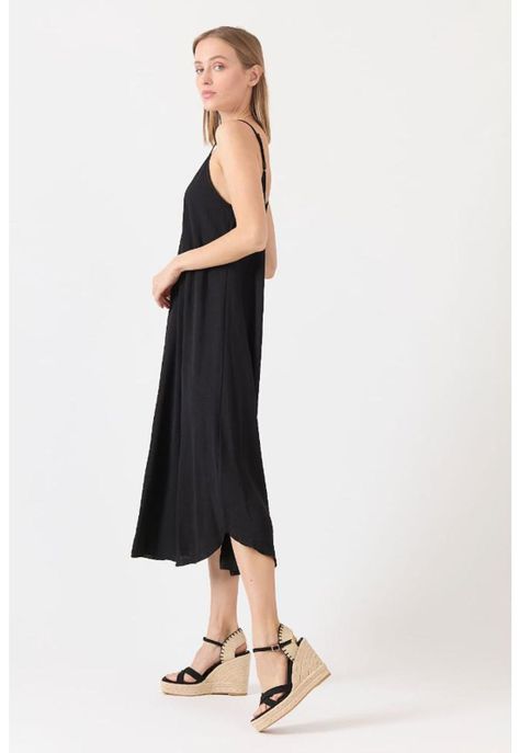 Vestido negro PRIVILEGE 1145-2