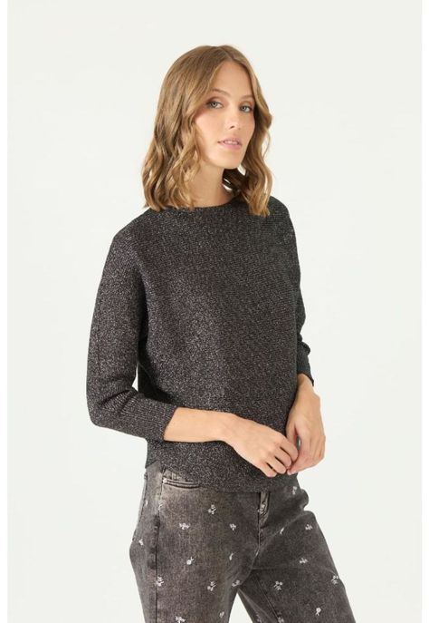Sweater gris oscuro PRIVILEGE 2109-3