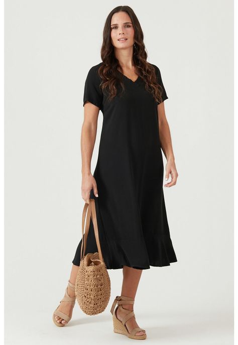 Vestido negro-0