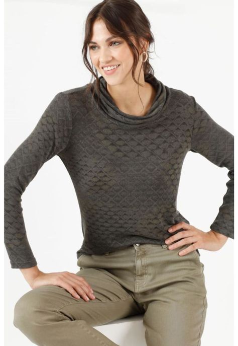 Polera gris PRIVILEGE 801-2