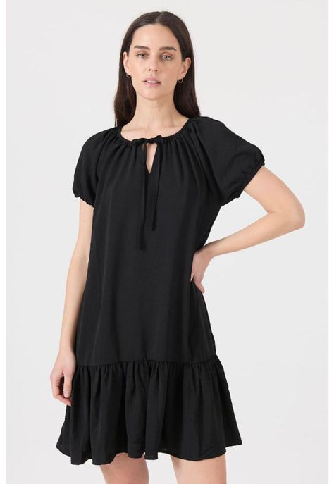 Vestido negro PRIVILEGE 1133-2