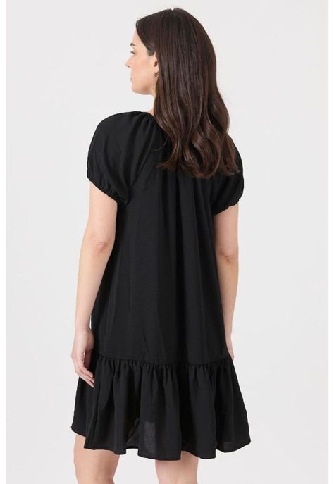 Vestido negro PRIVILEGE 1133-3