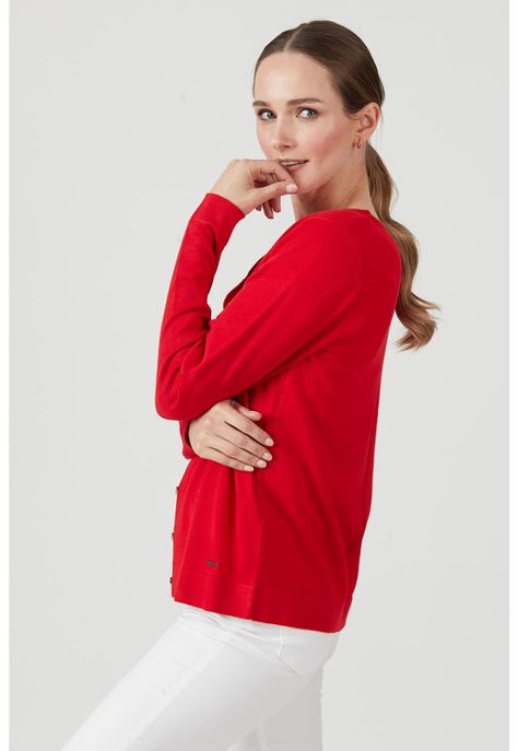 Cardigan rojo-2