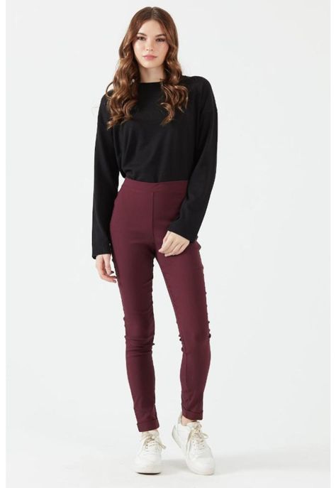 Leggings burdeo-2