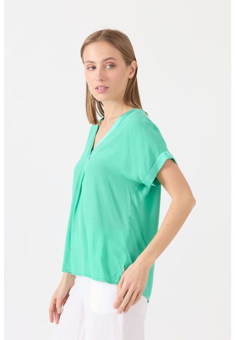 Blusa verde esmeralda PRIVILEGE 1534-2