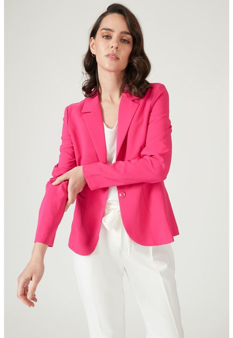 Blazer fucsia-0