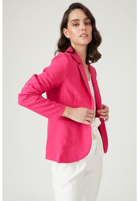 Blazer fucsia-1