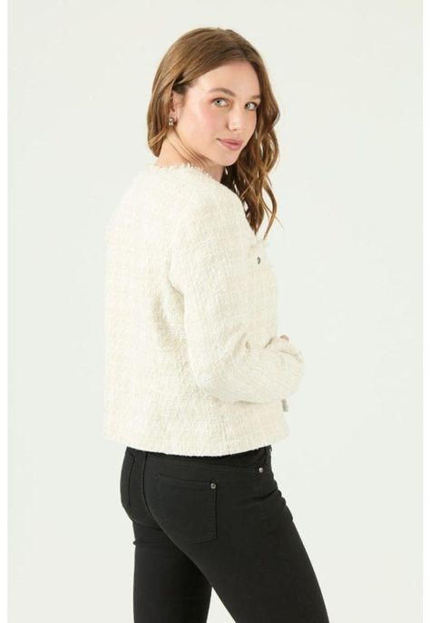 Blazer crudo cuadros PRIVILEGE 697-3
