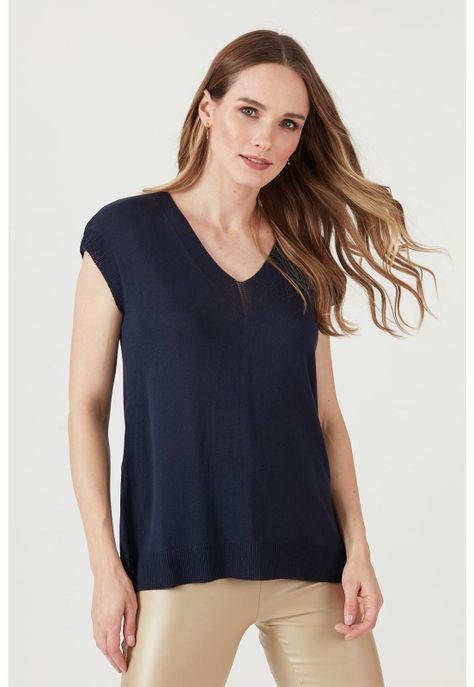 Polera azul marino-2
