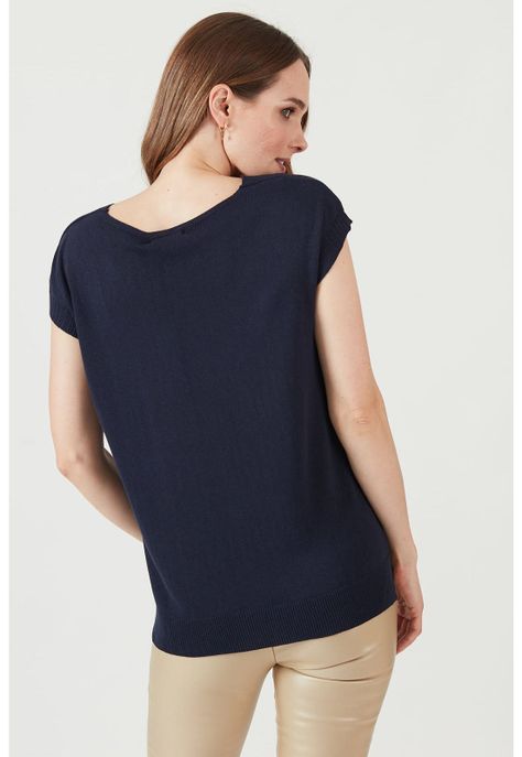 Polera azul marino-4