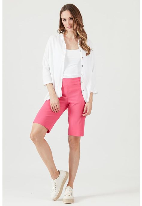 Short vestir regular fucsia-0
