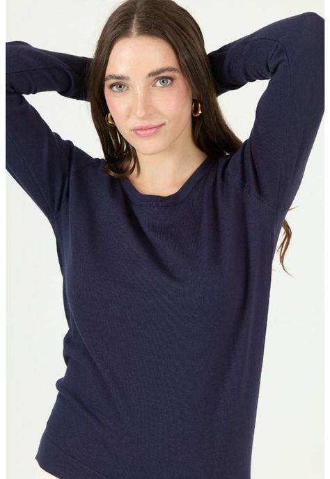 Sweater azul marino PRIVILEGE 2450-0