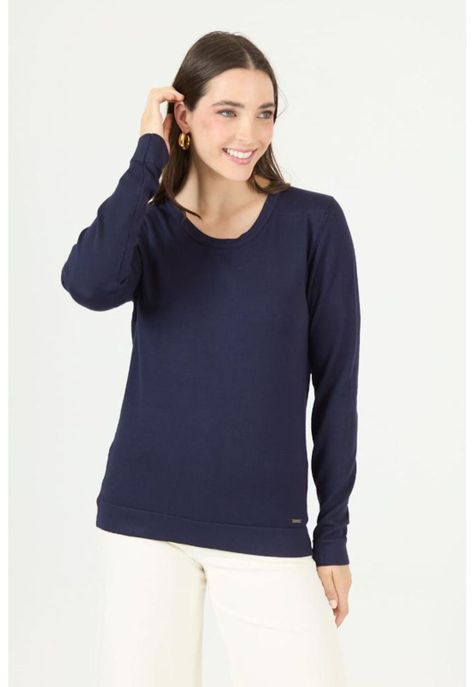Sweater azul marino PRIVILEGE 2450-1