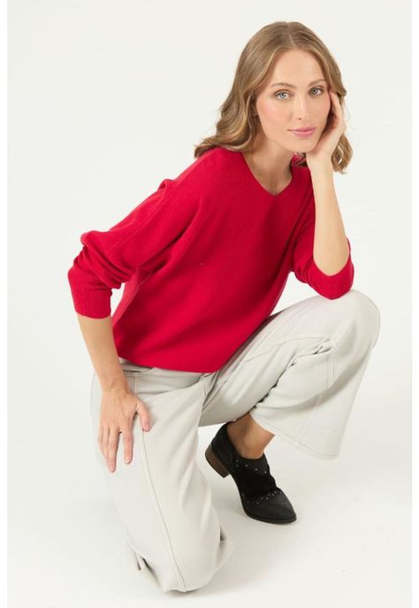 Sweater rojo PRIVILEGE 2405-0