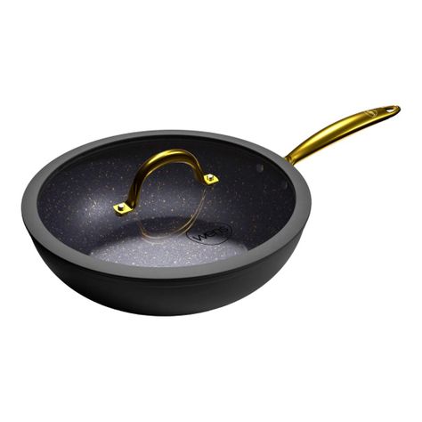 Wok 28 Cm Golden-0