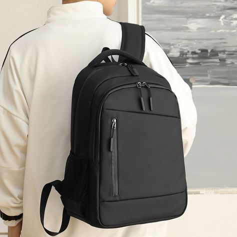 Mochila para Laptop impermeable con puerto USB-5