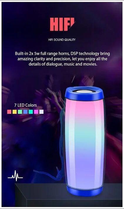 Parlante Portátil Bluetooth Altavoces inalámbrico-2
