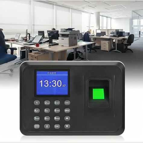 Reloj Biometrico Reconocimiento Dactilar Control Personal-2