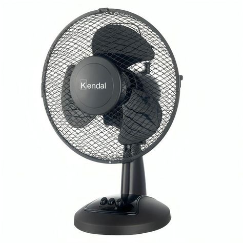 Ventilador de Sobremesa 9 Pulgadas KVS-9DN Negro  Kendal-0