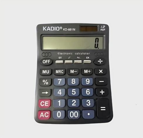 Calculadora 12 dígitos KADIO KD-881N-1