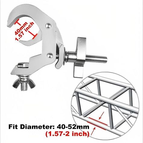 Clamp Abrazadera Para Luces De Escenario-3