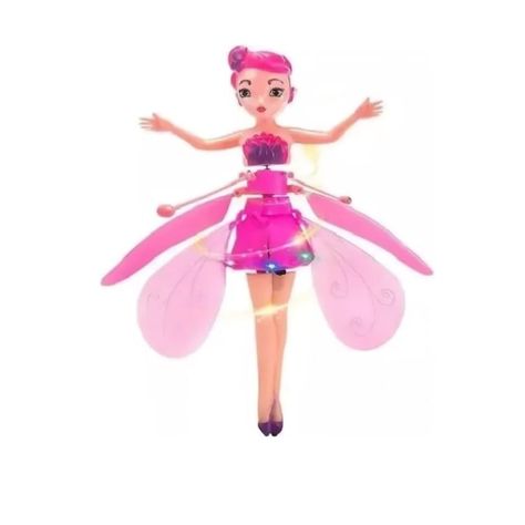 Hada Muñeca Voladora Recargable Sensor-0