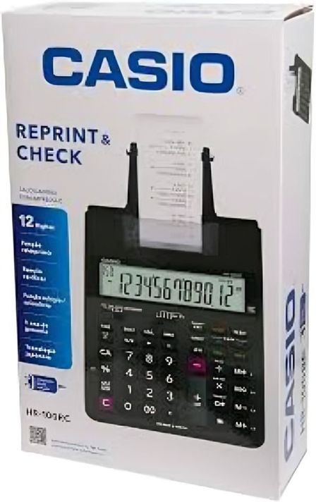 Calculadora CASIO 12 diguitos HR-100RC-1