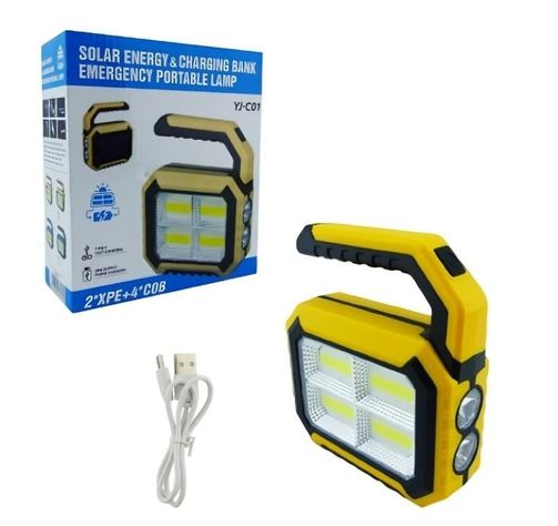 LAMPARA SOLAR LED DUO COLOR KK-125 LED -2