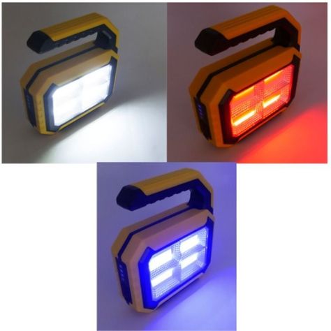 LAMPARA SOLAR LED DUO COLOR KK-125 LED -3