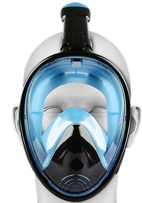 Máscara Snorkel Fullface Buceo Antiniebla Con Soporte Gopro-1