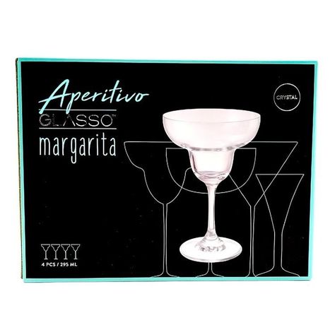 SET 4 COPAS MARGARITA GLASSO-0