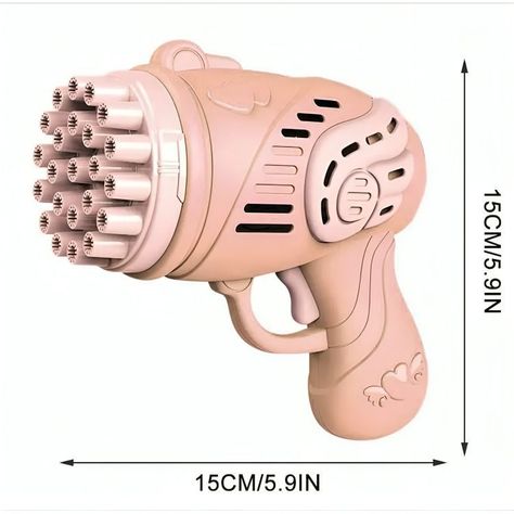 Pistola Lanzadora De Burbujas Juguete-3