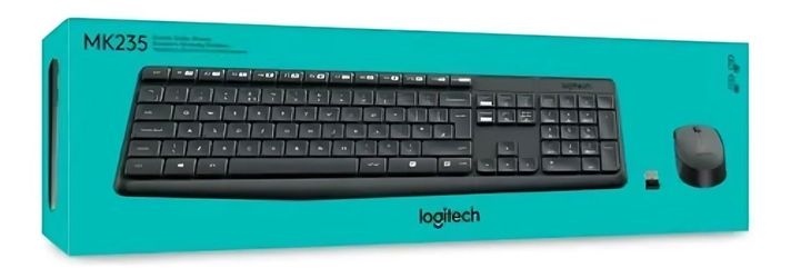  KIT TEC/MOU LOGITECH INALAM MK235 NEG 920-007901-0