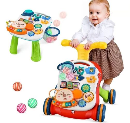 Caminador Bebe 5 EN 1 VerdeCaminador Bebe 5 EN 1 Verde-2