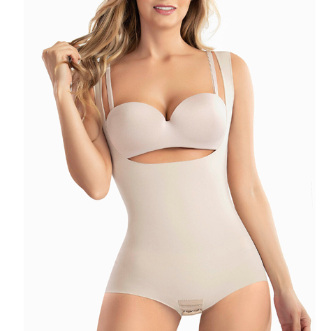 Faja Tipo Body Colombiano Bajo Busto Invisible PREMIUM SMART SECRET-0