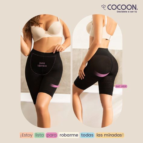 Calzón faja colombiano con látex en el abdomen levantacola-2