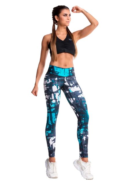 Leggings Deportivo Blue Camuflaje-2