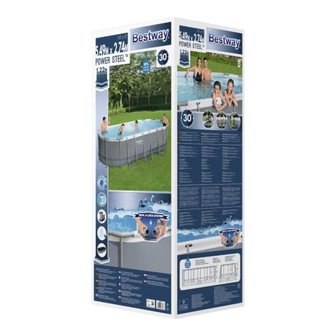 Piscina Bestway Ovalada Filtro + Accesorios 5.49X2.74X1.22M-3