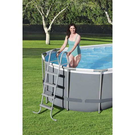 Piscina Bestway Ovalada Filtro + Accesorios 5.49X2.74X1.22M-9
