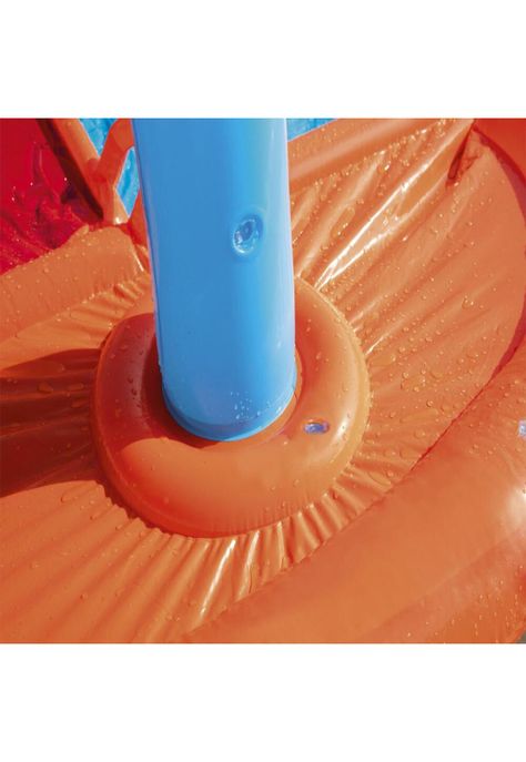 Deslizador Doble 4.88M Con Juego De Lluvia Inflable Bestway-2