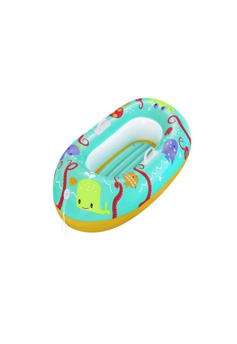 Bote Inflable Junior Con Manilla Crustáceos 3-6 Años Bestway-0