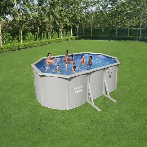 Piscina Bestway Ovalada Hydrium Filtro+Acces 6.10X3.60X1.20M-5