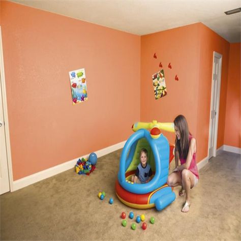 Piscina Helicoptero Inflable Con Pelotas Bestway-1